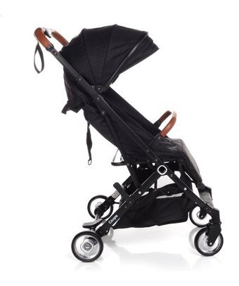 Baby Plus Coupe Katlanabilir Tek Elle Kapanan 360 Derece Dönen Tam Yatar Puset Bebek Arabası Siyah