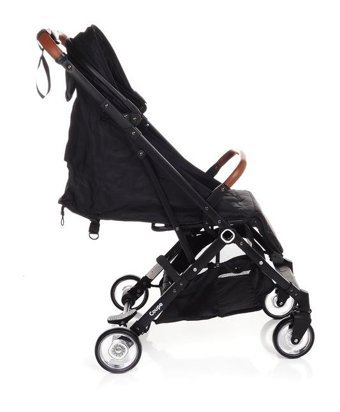 Baby Plus Coupe Katlanabilir Tek Elle Kapanan 360 Derece Dönen Tam Yatar Puset Bebek Arabası Siyah