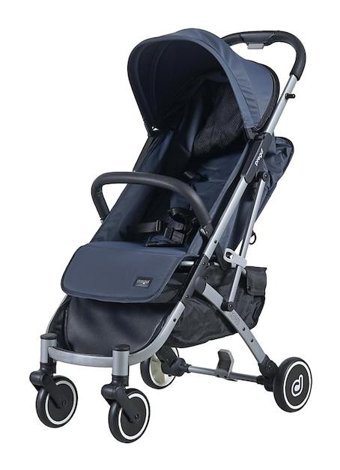Prego Covi Katlanabilir Tek Elle Kapanan 360 Derece Dönen Tam Yatar Puset Bebek Arabası Lacivert