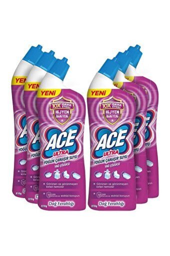 Ace Ultra Sıvı Mutfak ve Banyo Temizleyici 6x810 gr