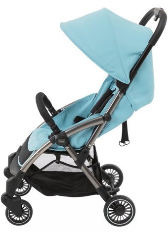 Chicco Cheerio Katlanabilir Tek Elle Kapanan 360 Derece Dönen Tam Yatar Kabin Tipi Puset Bebek Arabası Mavi