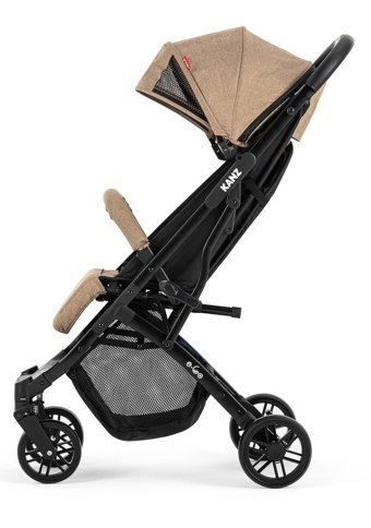 Kanz E-go Katlanabilir Tek Elle Kapanan Tam Yatar Kabin Tipi Puset Bebek Arabası Haki