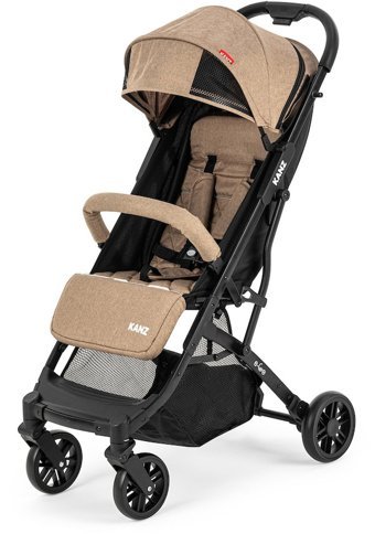Kanz E-go Katlanabilir Tek Elle Kapanan Tam Yatar Kabin Tipi Puset Bebek Arabası Haki