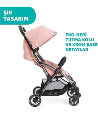 Chicco Cheerio Katlanabilir Tek Elle Kapanan 360 Derece Dönen Tam Yatar Kabin Tipi Puset Bebek Arabası Su Yeşili