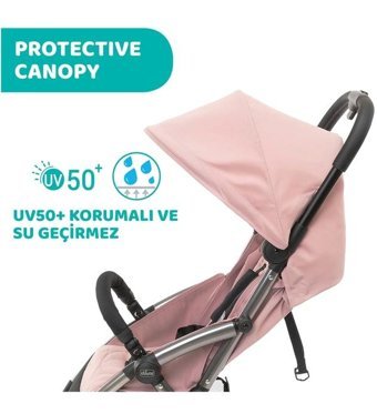 Chicco Cheerio Katlanabilir Tek Elle Kapanan 360 Derece Dönen Tam Yatar Kabin Tipi Puset Bebek Arabası Su Yeşili
