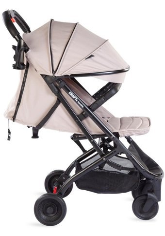 Kraft Rambia Katlanabilir Tek Elle Kapanan 360 Derece Dönen Tam Yatar Kabin Tipi Puset Bebek Arabası Gri