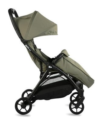 Kraft York Katlanabilir Tek Elle Kapanan Tam Yatar Kabin Tipi Puset Bebek Arabası Yeşil