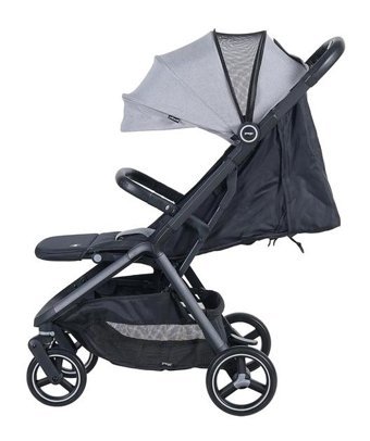 Prego Smart Katlanabilir Tek Elle Kapanan 360 Derece Dönen Tam Yatar Travel Sistem Bebek Arabası Füme