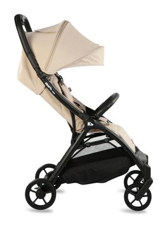 Kraft York Katlanabilir Tek Elle Kapanan Tam Yatar Kabin Tipi Puset Bebek Arabası Bej