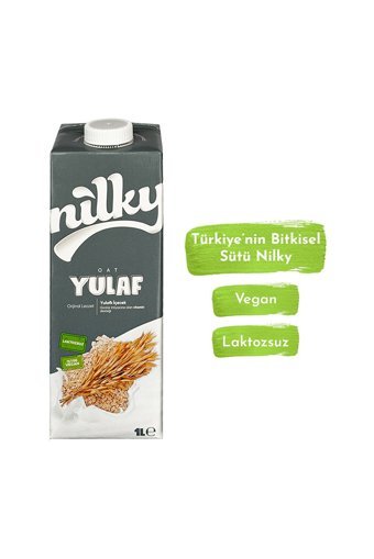 Nilky Vegan Yulaf Sütü Laktozsuz 3'lü 1 lt
