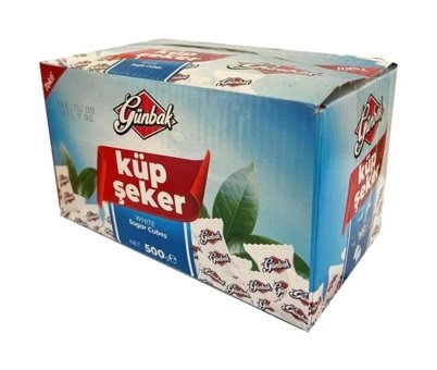 Günbak Beyaz Küp Şeker 500 gr