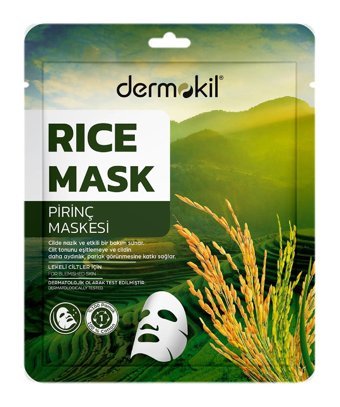 Dermokil Rice Nemlendirici Krem Yüz Maskesi