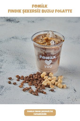 Fomilk Şekersiz Fındık Sütü Laktozsuz 27'li 200 ml