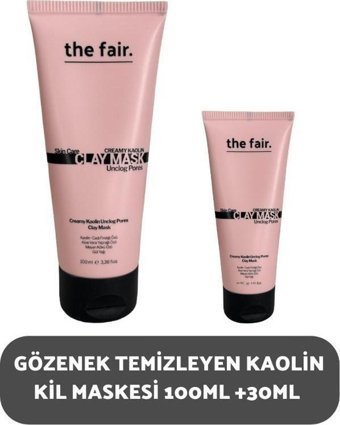 The Fair Kaolin Killi Nemlendirici Krem Yüz Maskesi