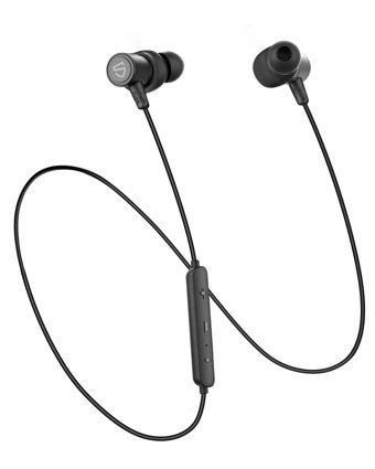 Soundpeats Android-iOS Uyumlu Tek Mikrofonlu Silikonlu Kablolu Kulak İçi Bluetooth Kulaklık Siyah