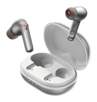 Soundpeats H2 Android-iOS Uyumlu Tek Mikrofonlu 5.2 Silikonlu Kablosuz Kulak İçi Bluetooth Kulaklık Gümüş