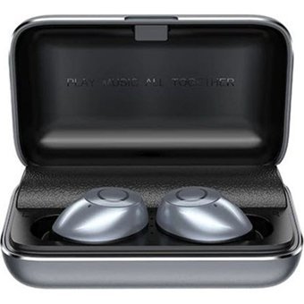 Joyroom JR-T07 Android-iOS Uyumlu Tek Mikrofonlu 5.0 Silikonsuz Kablosuz Kulak İçi Bluetooth Kulaklık Gümüş