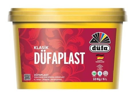 Düfa Silikonlu Su Bazlı Mat İç Cephe Boyası 6 lt Turkuaz