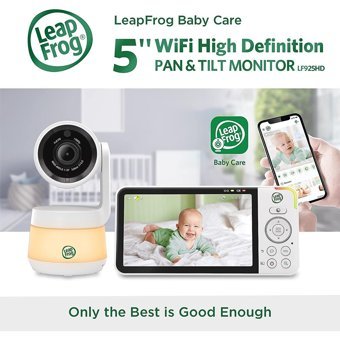 Leapfrog LF925 Hareket Sensörlü Gece Görüşlü Dijital 5 inç Ekranlı Kablosuz HD Bebek Kamerası