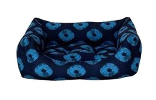 Pet Comfort Uniform Kiss Yıkanabilir Tek Fonksiyonlu 50x40 cm Simit Kedi Yatağı Lacivert