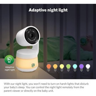 Leapfrog LF925 Hareket Sensörlü Gece Görüşlü Dijital 5 inç Ekranlı Kablosuz HD Bebek Kamerası
