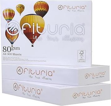 Nicein A4 30 gr 30 Yaprak Yapışkanlı Çizgisiz 1 Top Şeffaf Çıkartma Kağıdı