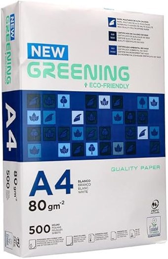 Evergreen Goods Ltd A4 80 gr 20 Yaprak Yapışkanlı Su geçirmez 1 Top Beyaz Kağıt
