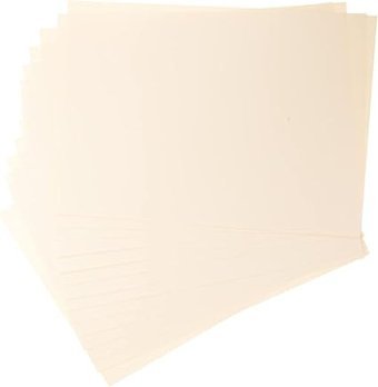 Wellington Craft Supplies A4 20 gr 20 Yaprak Yapışkanlı Çizgisiz 1 Top Beyaz El İşi Kağıdı