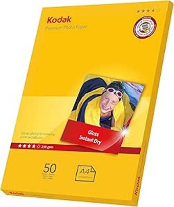 Epson C13S041334 A3 1 kg 20 Yaprak Çizgisiz 1 Top Beyaz Parlak Fotoğraf Kağıdı