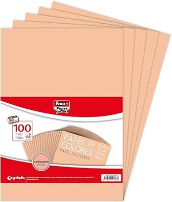 Tehaux A4 29 gr 90 Yaprak Desenli 1 Top Çok Renkli Sertifika Kağıdı