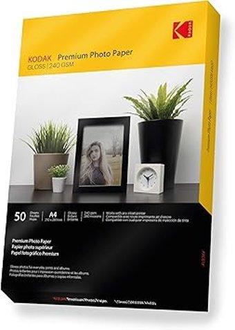 Jecqbor A4 812 gr 100 Yaprak Yapışkanlı Çizgisiz 1 Top Beyaz Transfer Film Kağıdı