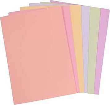 Hapinary A4 29 gr 100 Yaprak Desenli 1 Top Çok Renkli Sertifika Kağıdı
