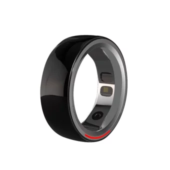 HiFuture Future Ring Su Geçirmez Nano Seramik-Paslanmaz Çelik 57 mm Siyah Akıllı Yüzük