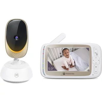 Motorola VM85-5 Hareket Sensörlü Gece Görüşlü Dijital 5 inç Ekranlı Kablosuz HD Bebek Kamerası