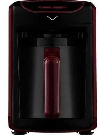 Vestel BD710 Tek Hazneli Otomatik 240 ml 4 Fincan Bordo Türk Kahvesi Makinesi