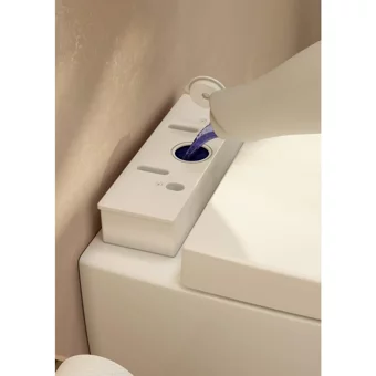 Vitra D-Light Seramik Kanallı Alttan Çıkışlı Gömme Duvara Sıfır Asma Gömme Klozet Beyaz