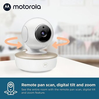 Motorola VM50G Hareket Sensörlü Gece Görüşlü Dijital 5 inç Ekranlı Kablosuz Bebek Kamerası