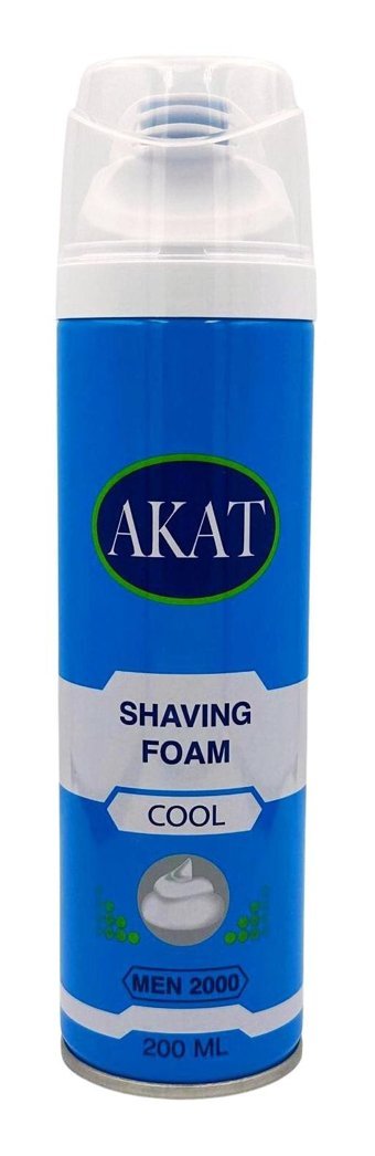 Akat Hassas Ciltler İçin Tıraş Köpüğü 200 ml