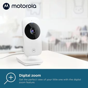 Motorola VM482 Hareket Sensörlü Gece Görüşlü Dijital 2.4 inç Ekranlı Kablosuz Bebek Kamerası