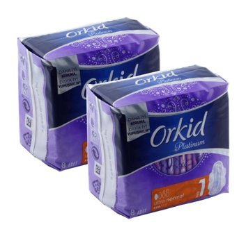 Orkid Platinium Comfort İnce 8'li Hijyenik Ped 2 Adet