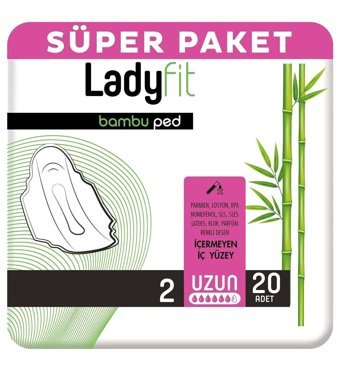 Lady Fit Bambu İnce 20'li Hijyenik Ped