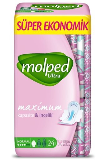 Molped Maxiumum Ultra Kuruluk Ultra İnce 24'lü Hijyenik Ped