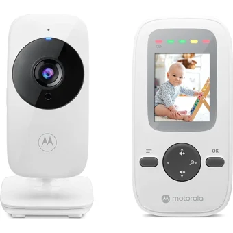 Motorola VM481 Hareket Sensörlü Gece Görüşlü Dijital 2 inç Ekranlı Kablosuz Bebek Kamerası