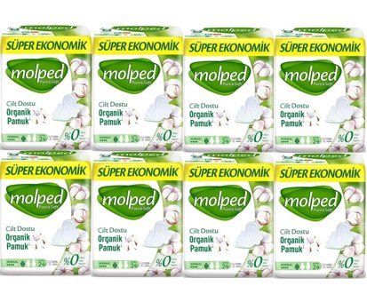 Molped Pure & Soft İnce 24'lü Hijyenik Ped 8 Adet