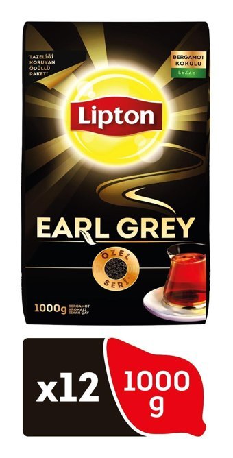 Lipton Bergamot Dökme Çay 12x1 kg