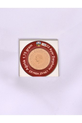 Kulpsuz Eski Tarih Çeyrek Altın