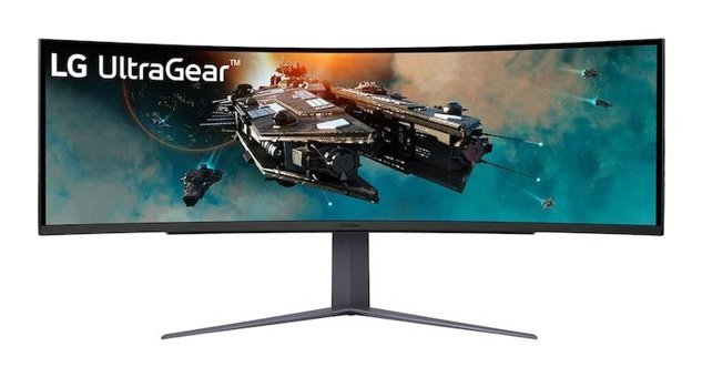 LG 49GR85DC-B 240 Hz 1 ms 49 inç UW-DQHD Kavisli VA VGA HDMI Freesync 5120 x 1440 px Oyuncu Monitörü