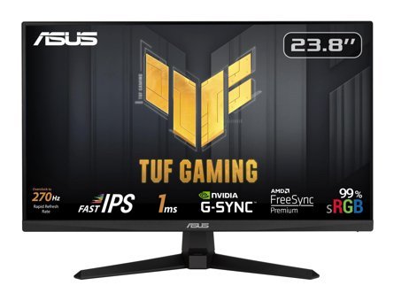Asus VG249QM1A 280 Hz 1 ms 23.8 inç FHD IPS VGA HDMI Freesync GSync 1920 x 1080 px LED Oyuncu Monitörü
