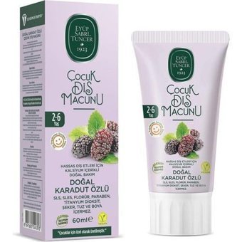 Eyüp Sabri Tuncer Karadut Özlü Organik Florürsüz Diş Macunu 60 ml