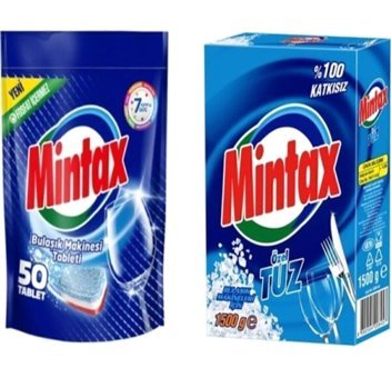 Mintax Tablet Bulaşık Makinesi Deterjanı 50 Adet